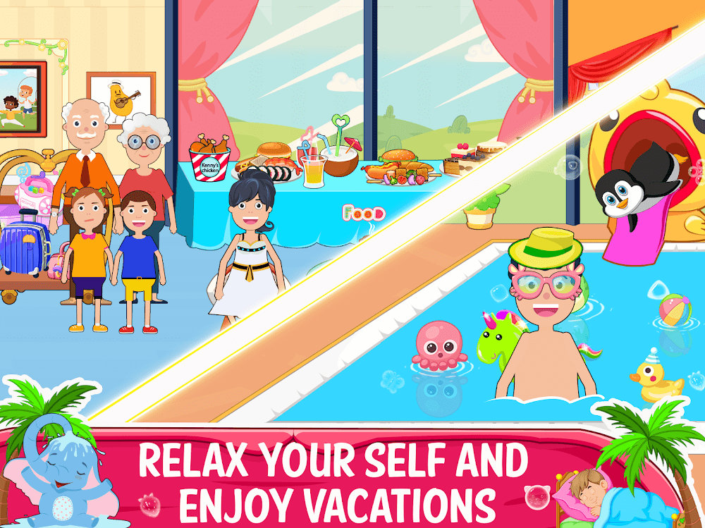 Mini Town: Vacation v2.2.0 APK (Latest)