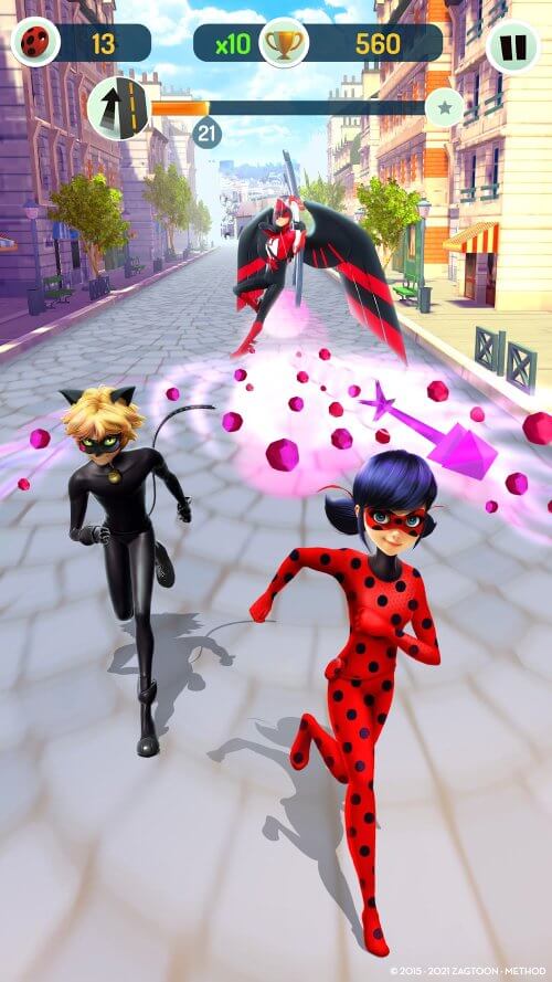 Miraculous Ladybug & Cat Noir v5.9.59 MOD APK (Menu, Money, Speed)