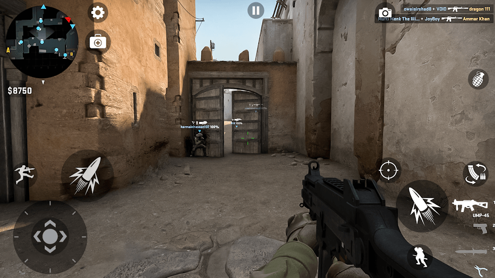 Modern FPS Strike: Gun Games v1.65 MOD APK (God Mode, Dumb Enemy)