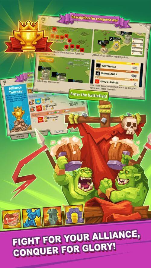 Monster Castle v2.4.0.26 MOD APK (Menu, Movement Speed)
