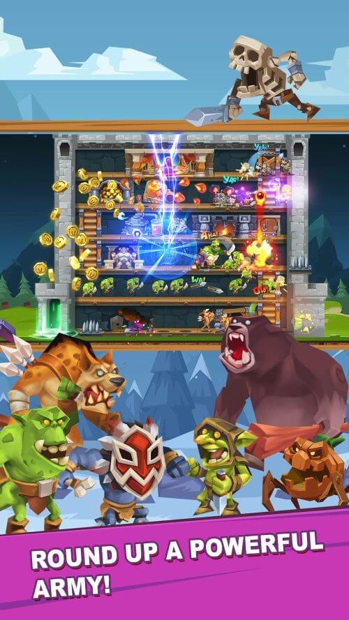Monster Castle v2.4.0.26 MOD APK (Menu, Movement Speed)