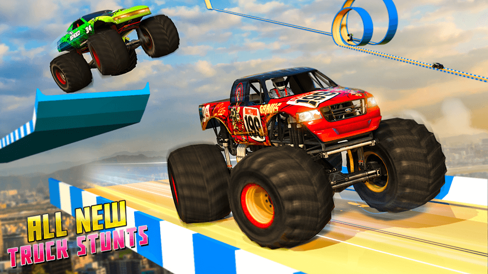 Monster Truck Race Car Game v2.19 MOD APK (Unlimited Money)