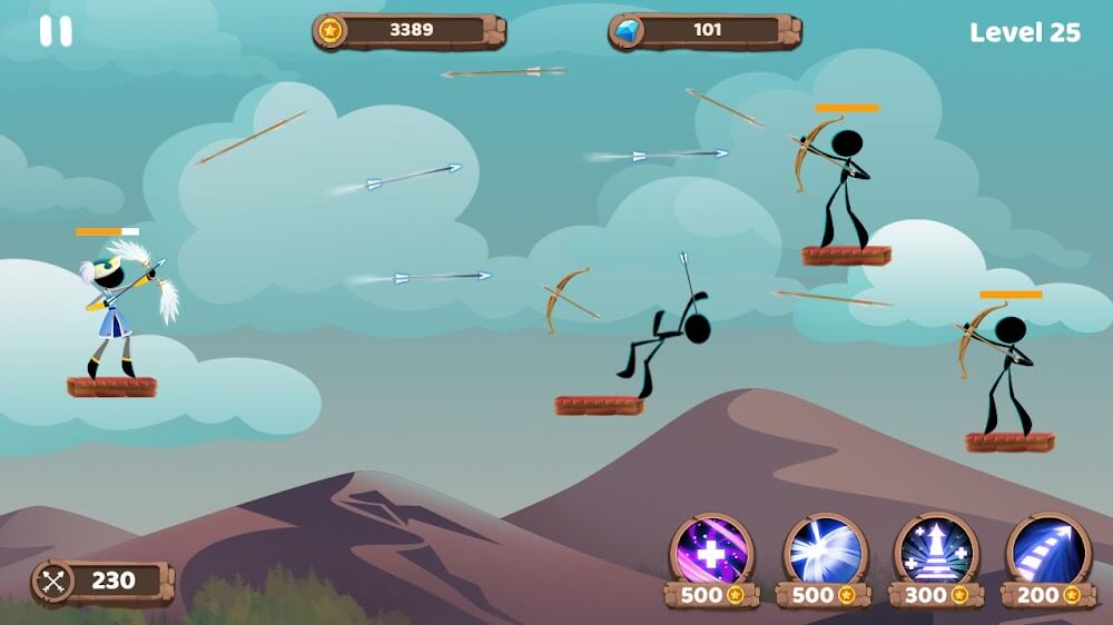 Mr. Archers: Archery v1.25.1 MOD APK (God Mode)