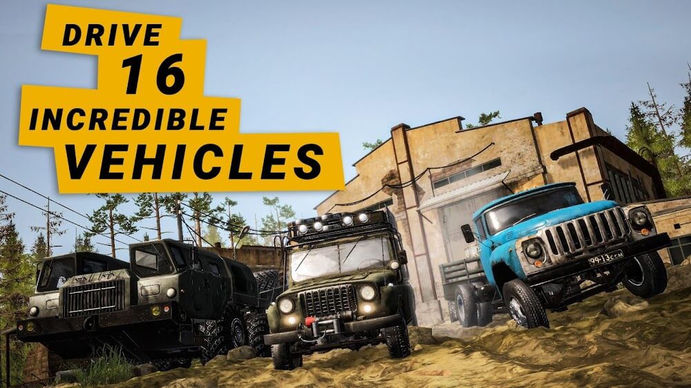 MudRunner v1.5.5.0 MOD APK (All Unlocked)