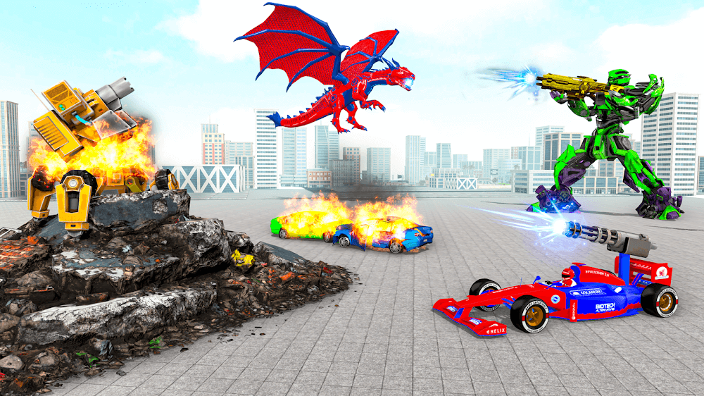 Multi Robot Car Transform Bat v2.1 MOD APK (Unlimited Money)