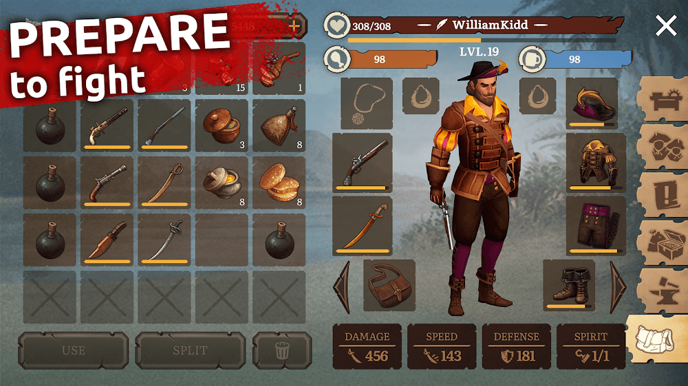 Mutiny: Pirate Survival v0.61.0 MOD APK (God Mode, Free Craft, VIP)