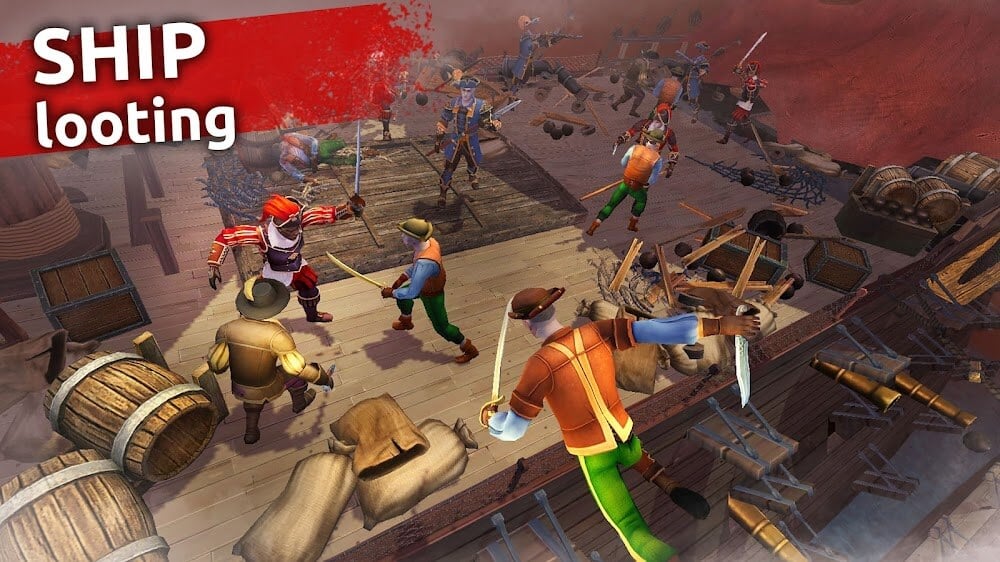 Mutiny: Pirate Survival v0.61.0 MOD APK (God Mode, Free Craft, VIP)