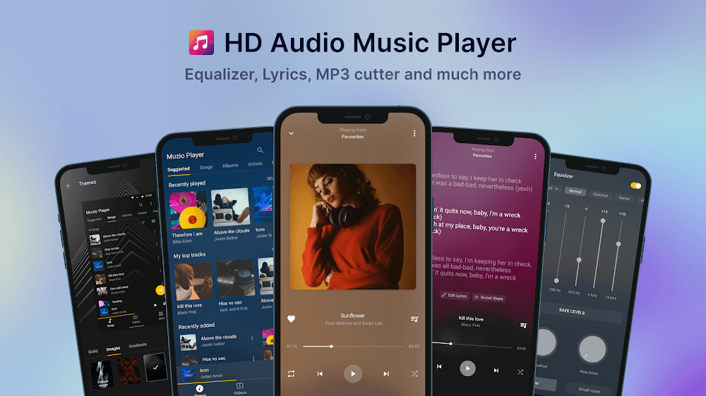 Muzio Player v7.6.2 MOD APK (Premium Unlocked)