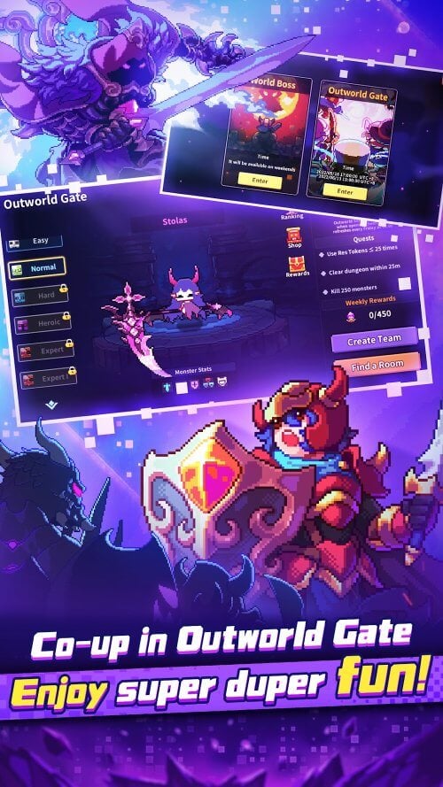 My Heroes: Dungeon Raid v24.1.0 MOD APK (Damage, Defense Multiplier)
