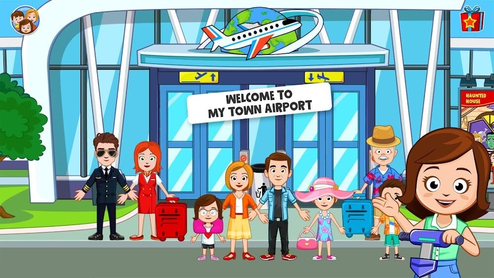 My Town Airport v7.03.01 MOD APK (Unlocked All)