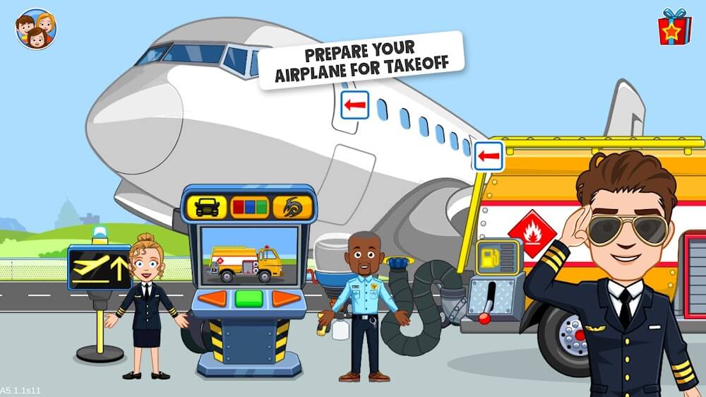 My Town Airport v7.03.01 MOD APK (Unlocked All)