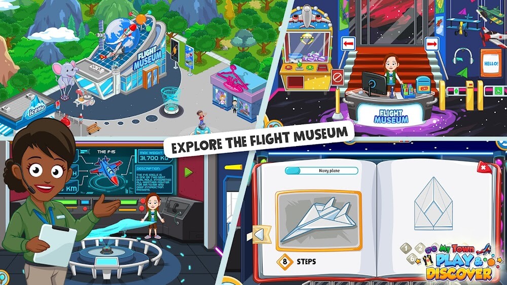 My Town: Discovery v1.51.5 MOD APK (VIP Unlocked)