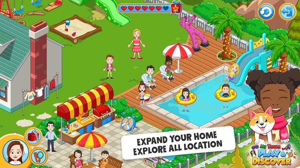 My Town: Discovery v1.51.5 MOD APK (VIP Unlocked)