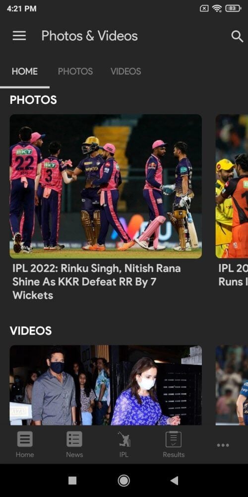 NDTV Cricket v26.02 MOD APK (Premium Unlocked)