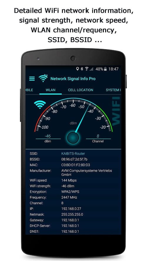 Network Signal Info Pro v5.79.38 MOD APK (Premium Unlocked)