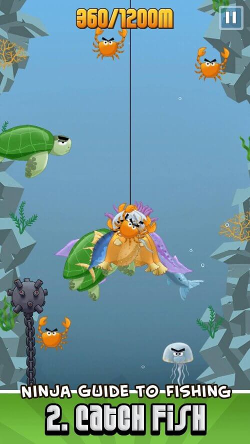 Ninja Fishing v2.10.4 MOD APK (Unlimited Money)