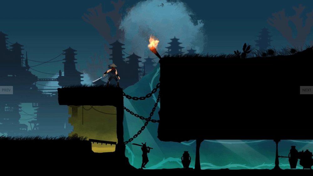 Ninja Shadow Fighter v1.1 MOD APK (God Mode, Dumb Bot)