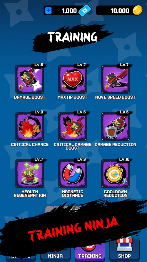 NINJA SURVIVOR.io v1.2.18 MOD APK (Unlimited Currency, God Mode)