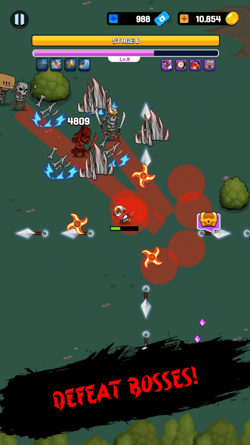 NINJA SURVIVOR.io v1.2.18 MOD APK (Unlimited Currency, God Mode)