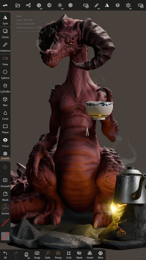 Nomad Sculpt v2.8 MOD APK (Paid Unlocked)