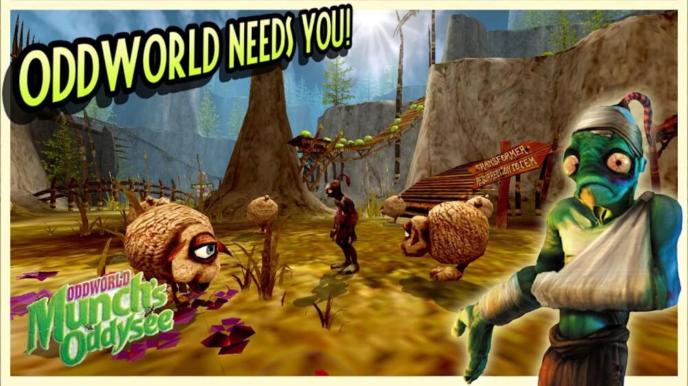 Oddworld: Munch's Oddysee v1.0.7 APK (Full Game)