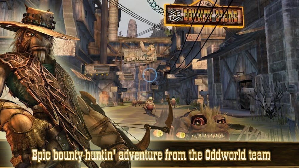 Oddworld: Stranger's Wrath MOD APK v1.0.16 (God Mode, High Damage)
