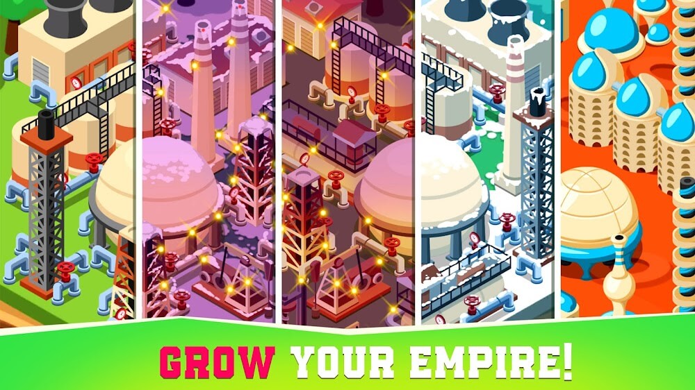 Oil Tycoon idle tap miner game v3.3.1 MOD APK (Menu, Unlimited Money)