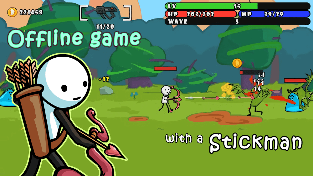 One Gun: Stickman v121 MOD APK (Unlimited Money)
