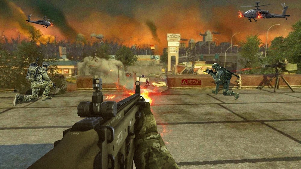 War Fighter 3D v2.6 MOD APK (God Mode, Dumb Enemy)