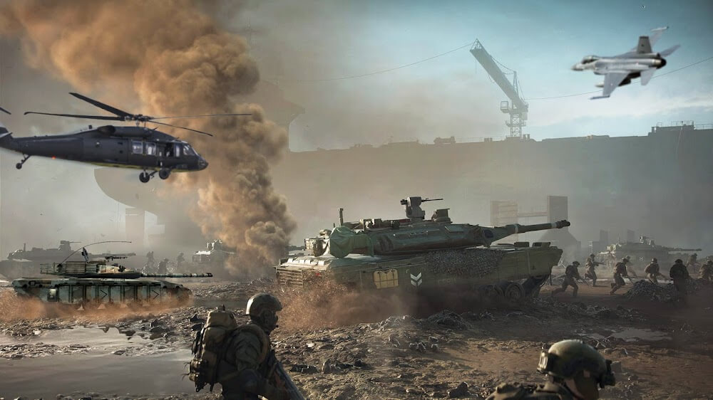 War Fighter 3D v2.6 MOD APK (God Mode, Dumb Enemy)