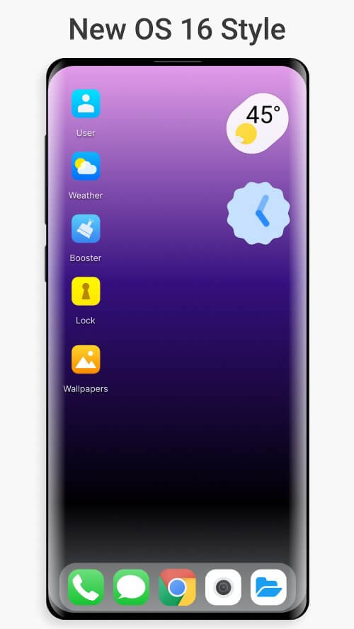 OS Style Launcher v16.5 MOD APK (Premium Unlocked)