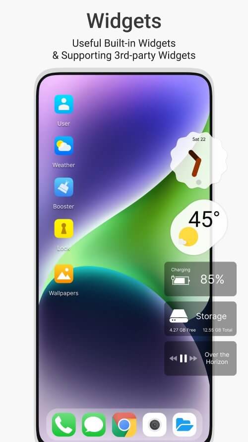 OS Style Launcher v16.5 MOD APK (Premium Unlocked)