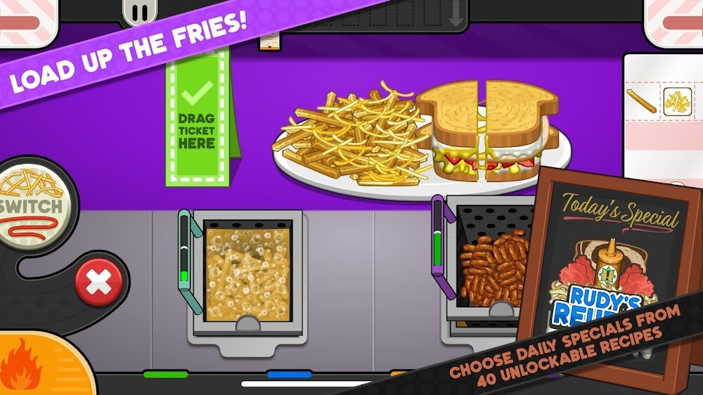 Papa's Cheeseria To Go! v1.0.6 MOD APK (Unlimited Money)