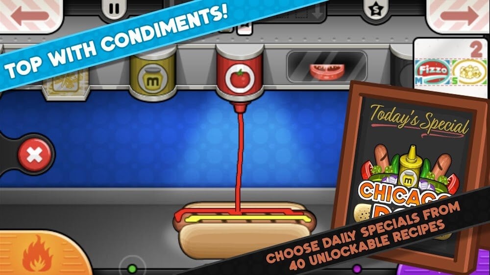 Papa's Hot Doggeria To Go! v1.1.6 MOD APK (Unlimited Money)