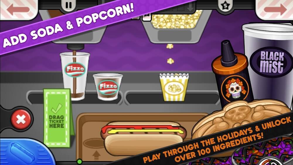Papa's Hot Doggeria To Go! v1.1.6 MOD APK (Unlimited Money)