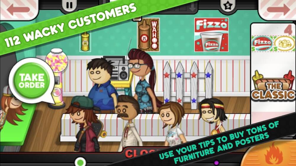 Papa's Hot Doggeria To Go! v1.1.6 MOD APK (Unlimited Money)