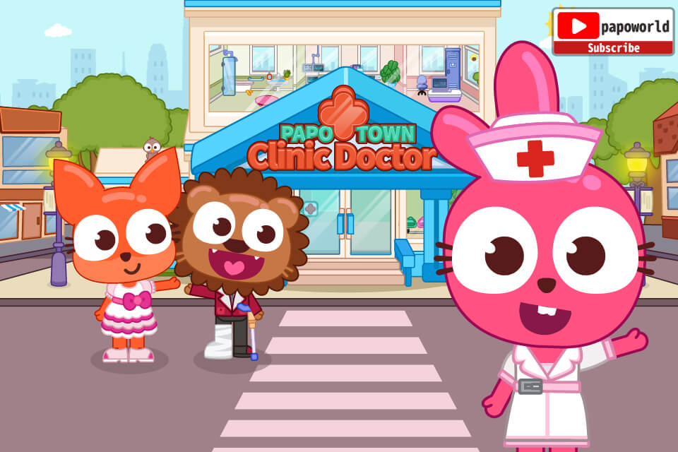 Papo Town Clinic Doctor v1.2.7 MOD APK (Unlock All Content)