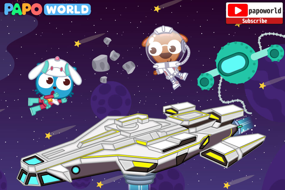 Papo Town Spaceship v1.2.1 MOD APK (Unlock All Content)