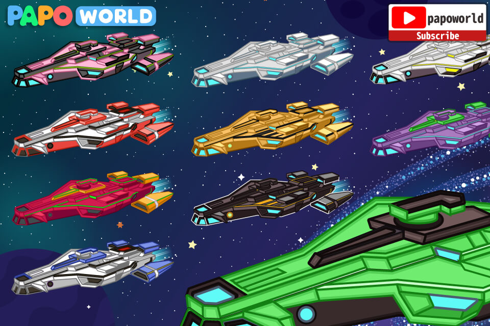 Papo Town Spaceship v1.2.1 MOD APK (Unlock All Content)