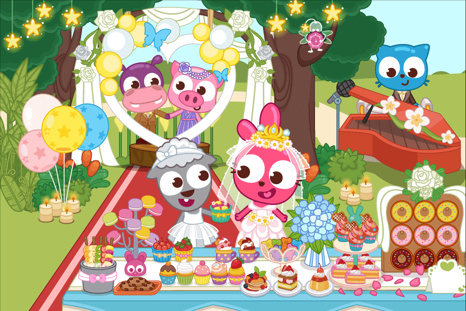 Papo Town Wedding Party v1.2.7 MOD APK (Unlock All Content)