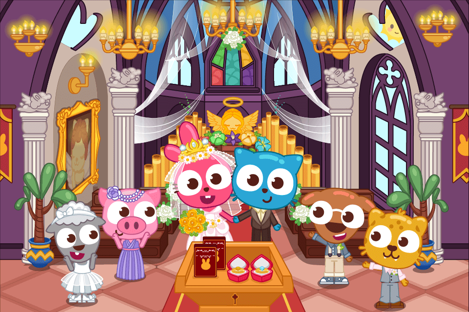 Papo Town Wedding Party v1.2.7 MOD APK (Unlock All Content)