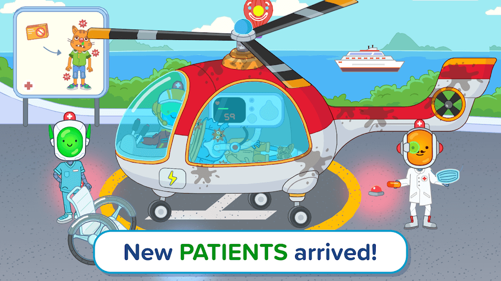Pepi Hospital 2: Flu Clinic v1.10.0 MOD APK (Unlocked All Content)