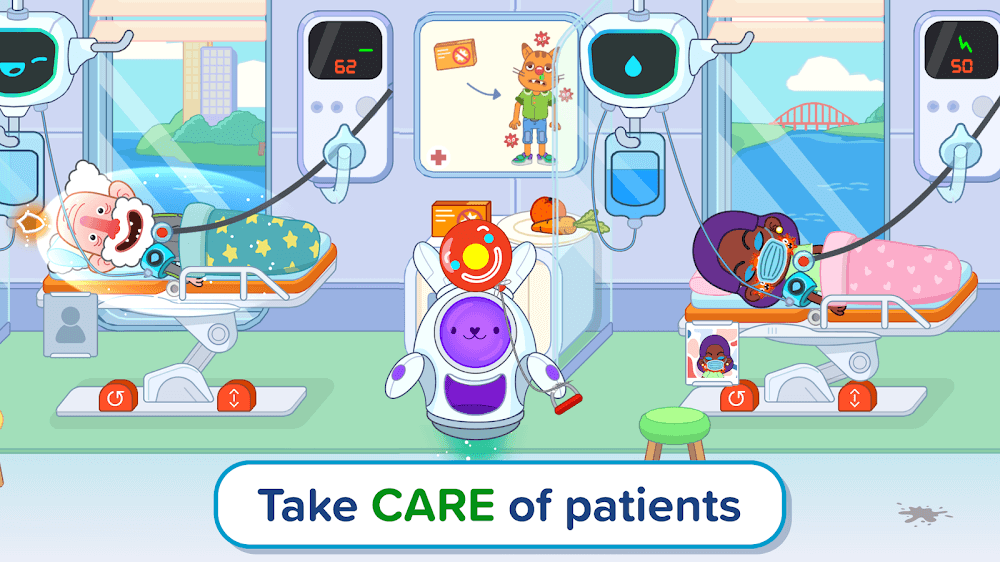 Pepi Hospital 2: Flu Clinic v1.10.0 MOD APK (Unlocked All Content)