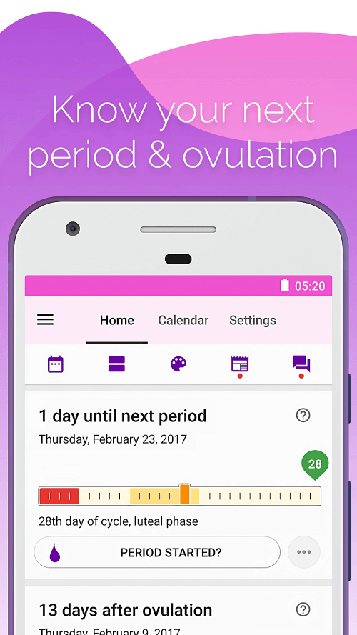Period and Ovulation Tracker v8.3 MOD APK (Premium Unlocked)