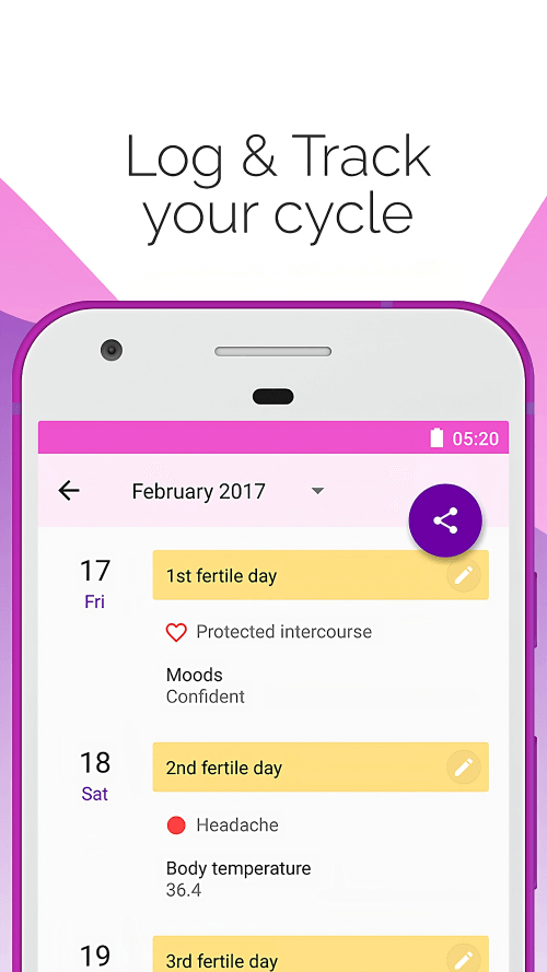 Period and Ovulation Tracker v8.3 MOD APK (Premium Unlocked)
