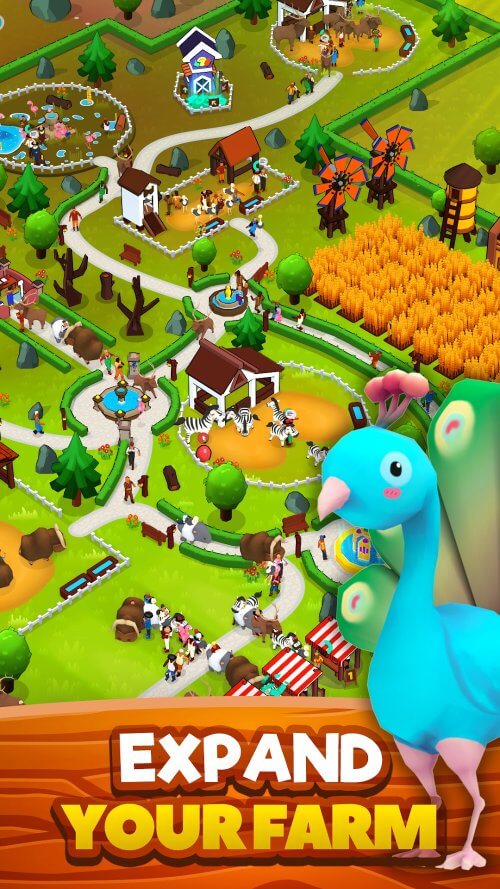 Pet Farm Tycoon v0.8 MOD APK (Collect Crystal Multiplier)