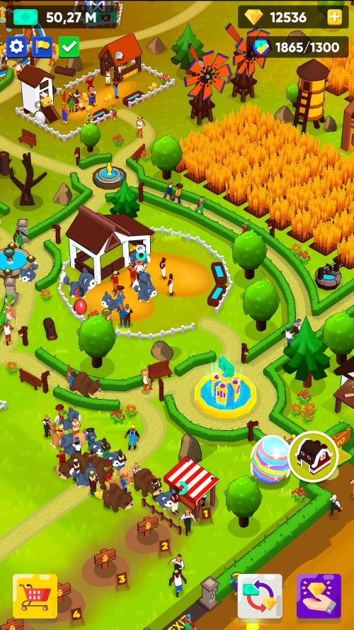 Pet Farm Tycoon v0.8 MOD APK (Collect Crystal Multiplier)