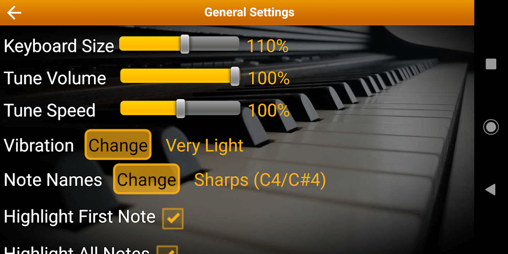 Piano Melody vImproved UX MOD APK (Premium Unlocked)