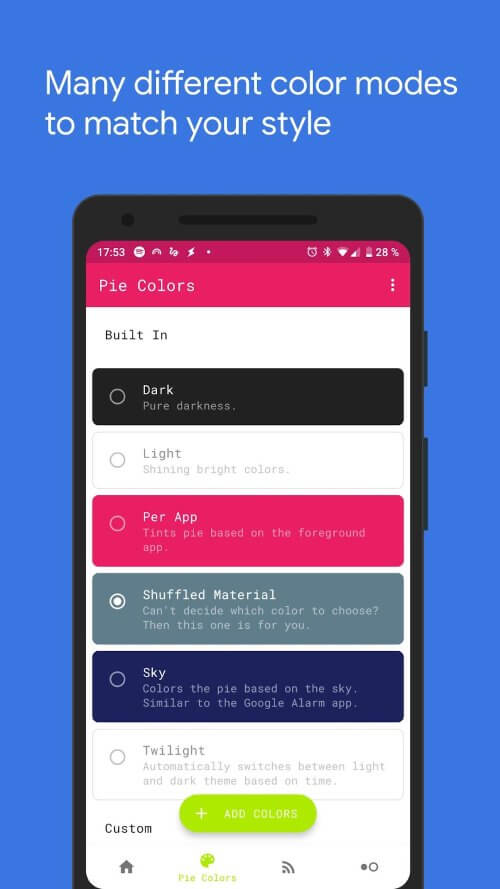 Pie Controls Gestures v2.6.0 APK (Full Version)