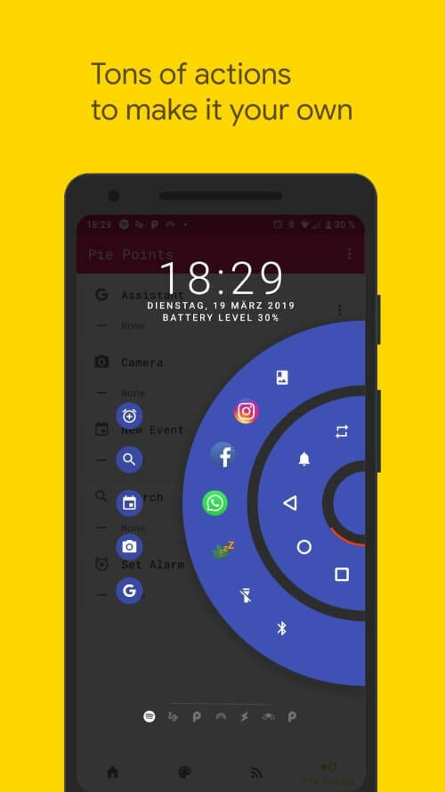 Pie Controls Gestures v2.6.0 APK (Full Version)